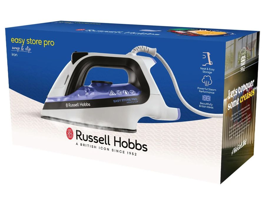 Russell Hobbs Easy Store Pro Wrap & Clip Iron