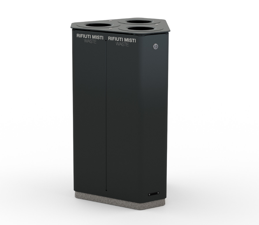 Metalco Grandcarre' Waste Bin