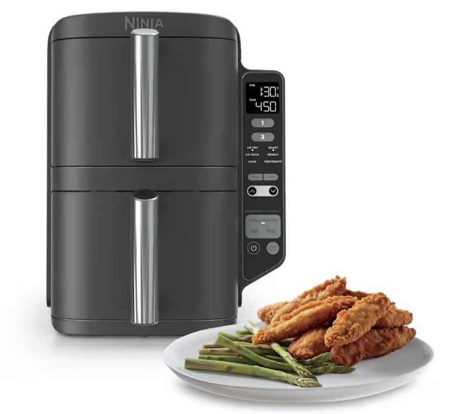 Ninja® Doublestack™ 8 Qt & 2-basket Air Fryer