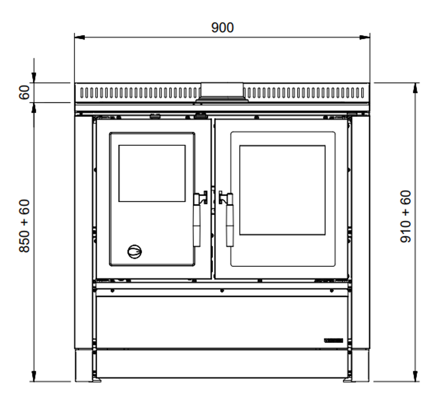 Nordica Extraflame Venezia.16 Stove