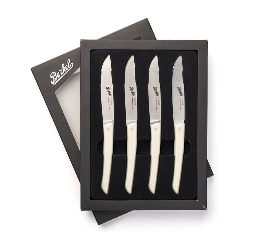 Berkel Color Set Of 4 Steak Knives Cream