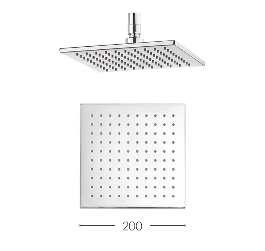 Crosswater Zion 200mm Showerhead