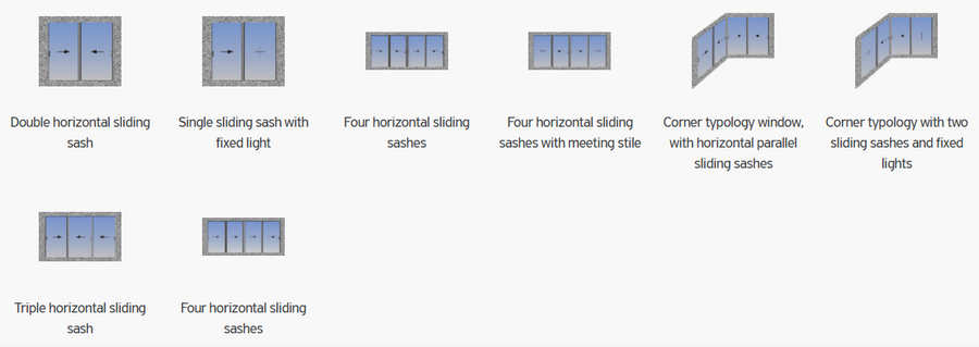 Alumil Minimal Sliding Insulated System Supreme S650 Phos