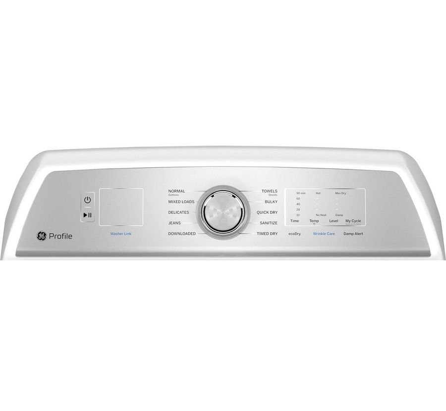 GE Appliances GE Profile™ ENERGY STAR® 7.4 cu. ft. Capacity aluminized alloy drum Gas Dryer