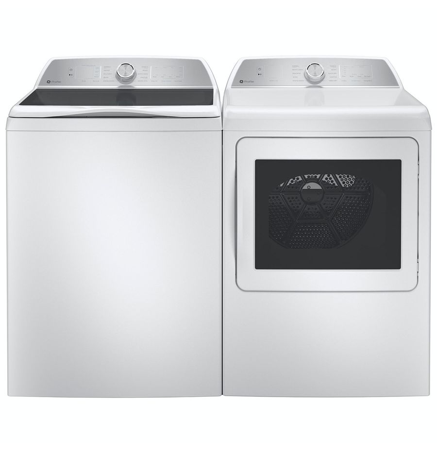 GE Appliances GE Profile™ ENERGY STAR® 7.4 cu. ft. Capacity aluminized alloy drum Gas Dryer