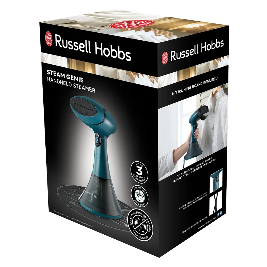 Russellhobbs Steam Genie Handheld Clothes Steamer