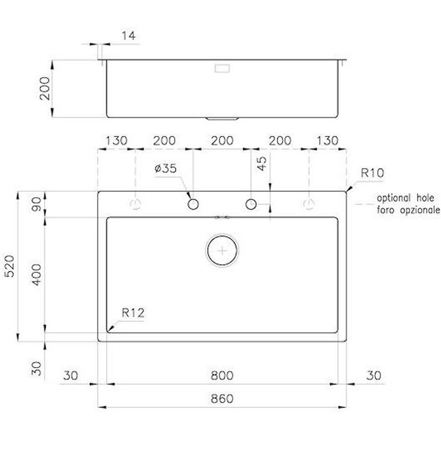 Foster Sink S4001 Kitchen Sinks