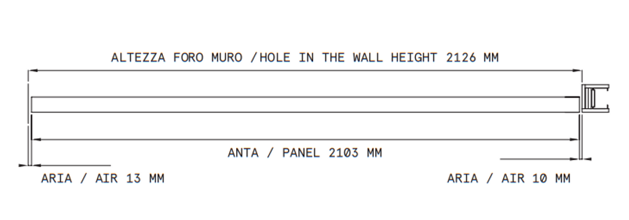 Viva VPivot Door Panel