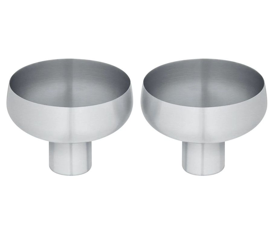 Blomus Set Of 2 Champagne Bowls -koyoi Steel- Colour Stainless Steel Matt - Size 90 Ml