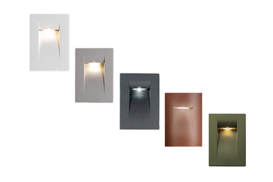 Rossini Illuminazione Kora – Corten LED Vertical Steplight
