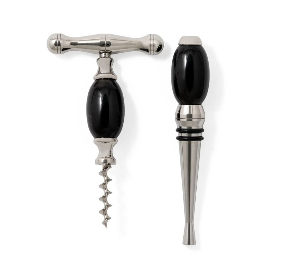 Zanchi1952 Stopper & Corkscrew Wine Set