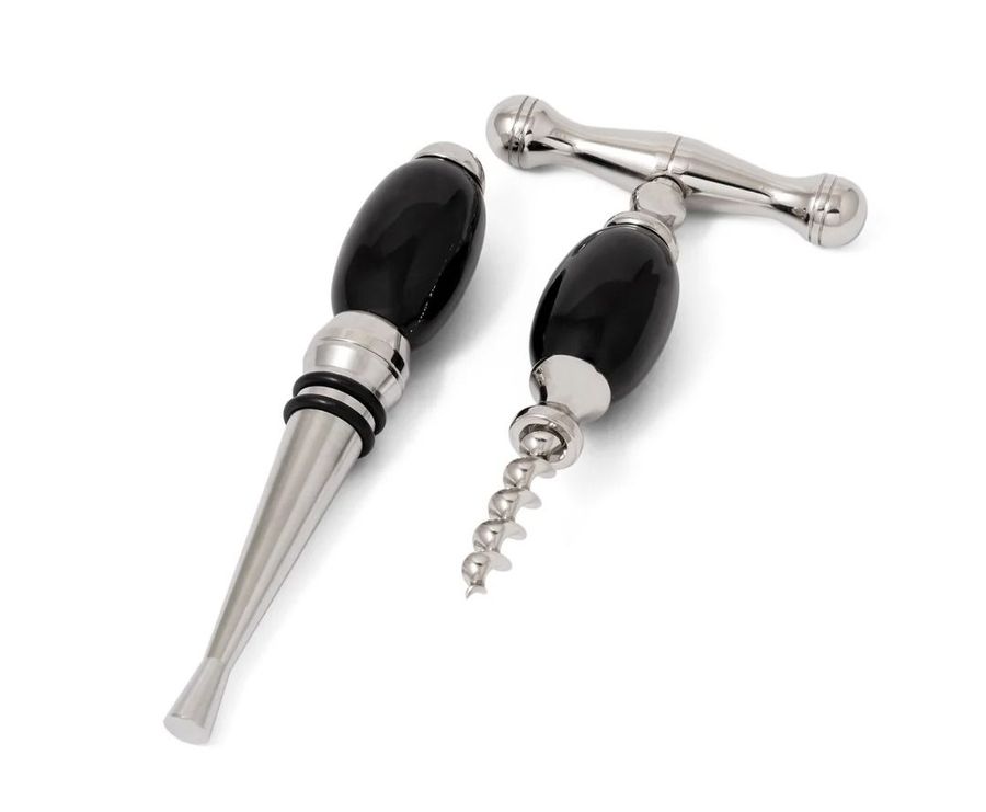 Zanchi1952 Stopper & Corkscrew Wine Set