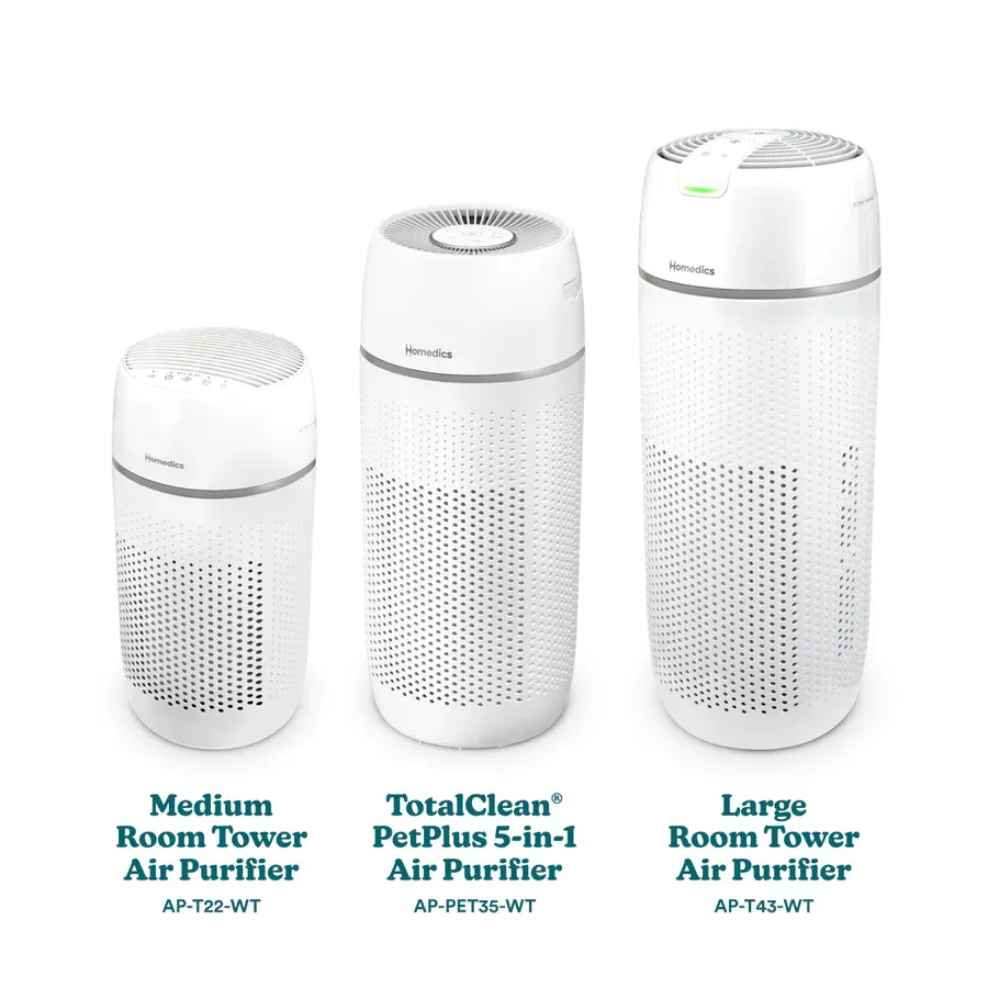 Homedics Petplus Tower Air Purifier