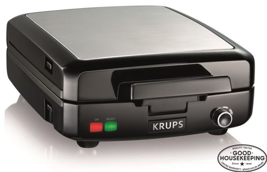 Krupsusa 4 Slice Belgian Waffle Maker GQ502D51r