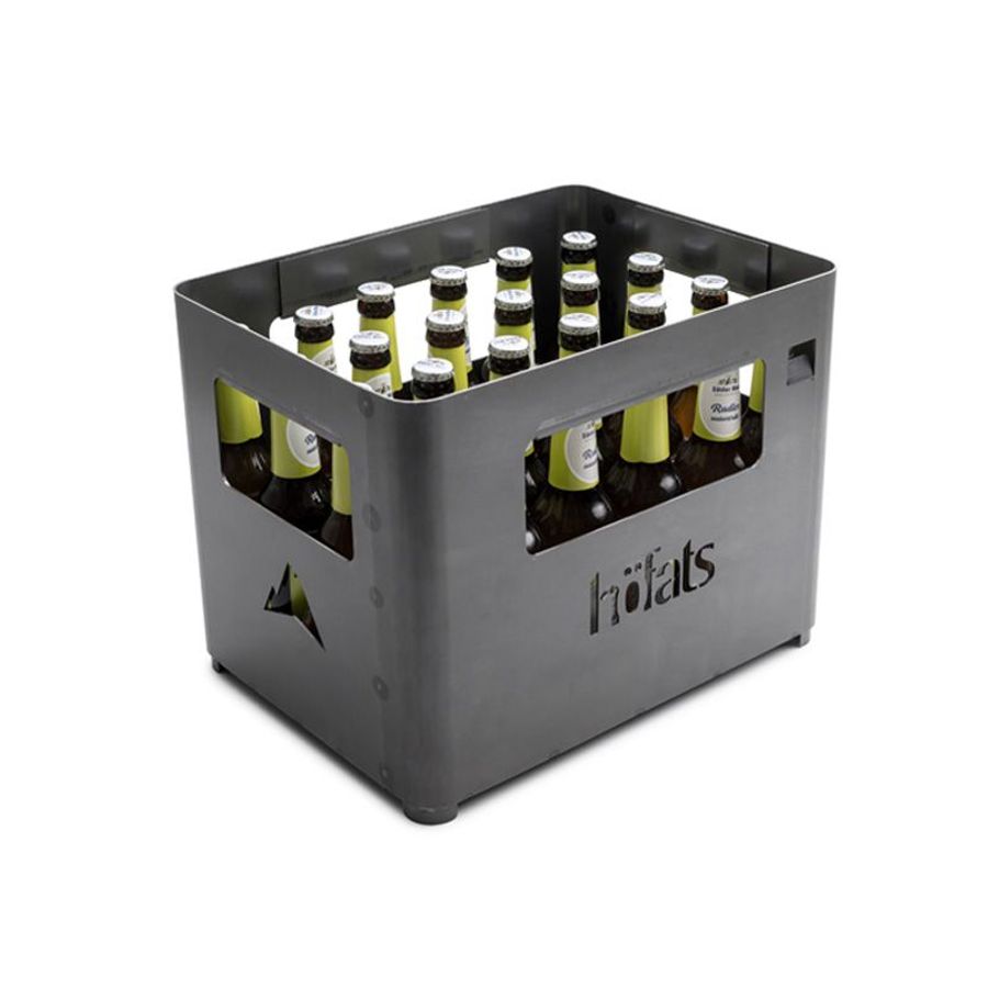 Hofats Beer Box Fire Basket