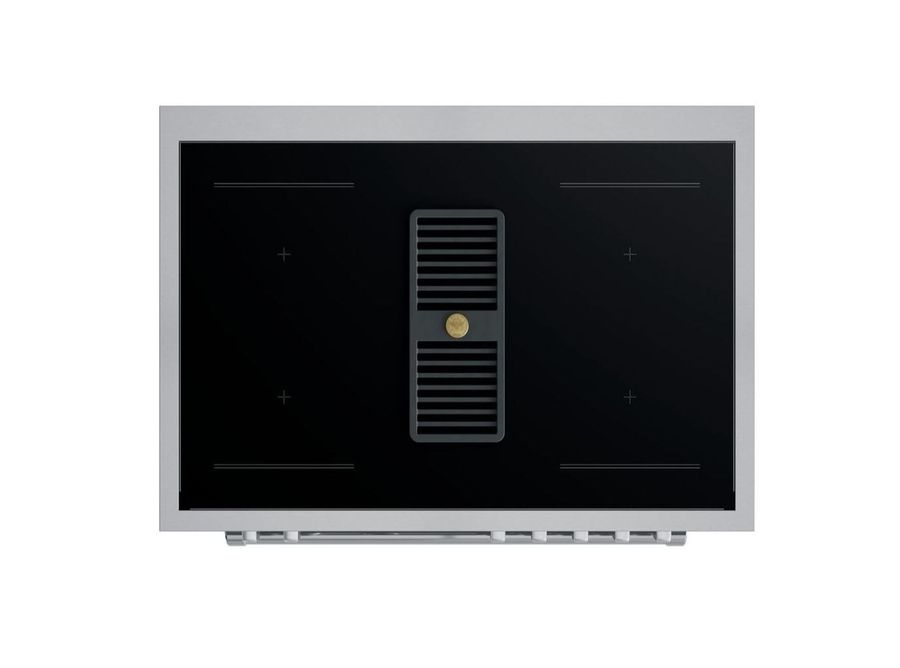 Bertazzoni 90 Cm Air-tec Cooker With Induction Top And Integrated Hood, Electronic Oven