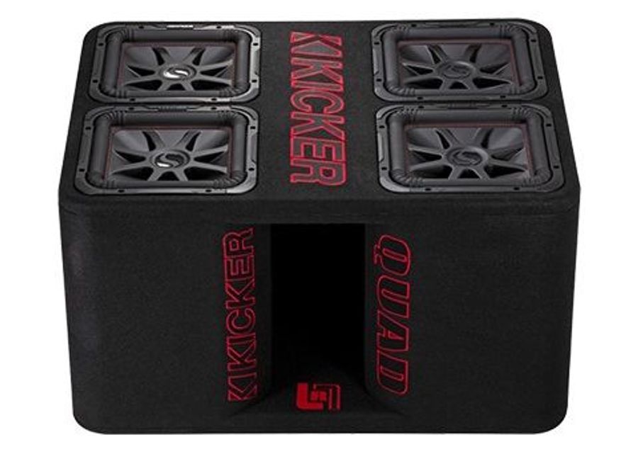 Kicker QUAD 12" L7R 2-Ohm Enclosure
