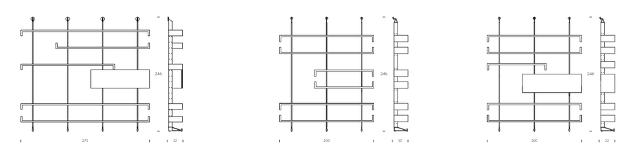 Tonin Casa Plan  Bookcases