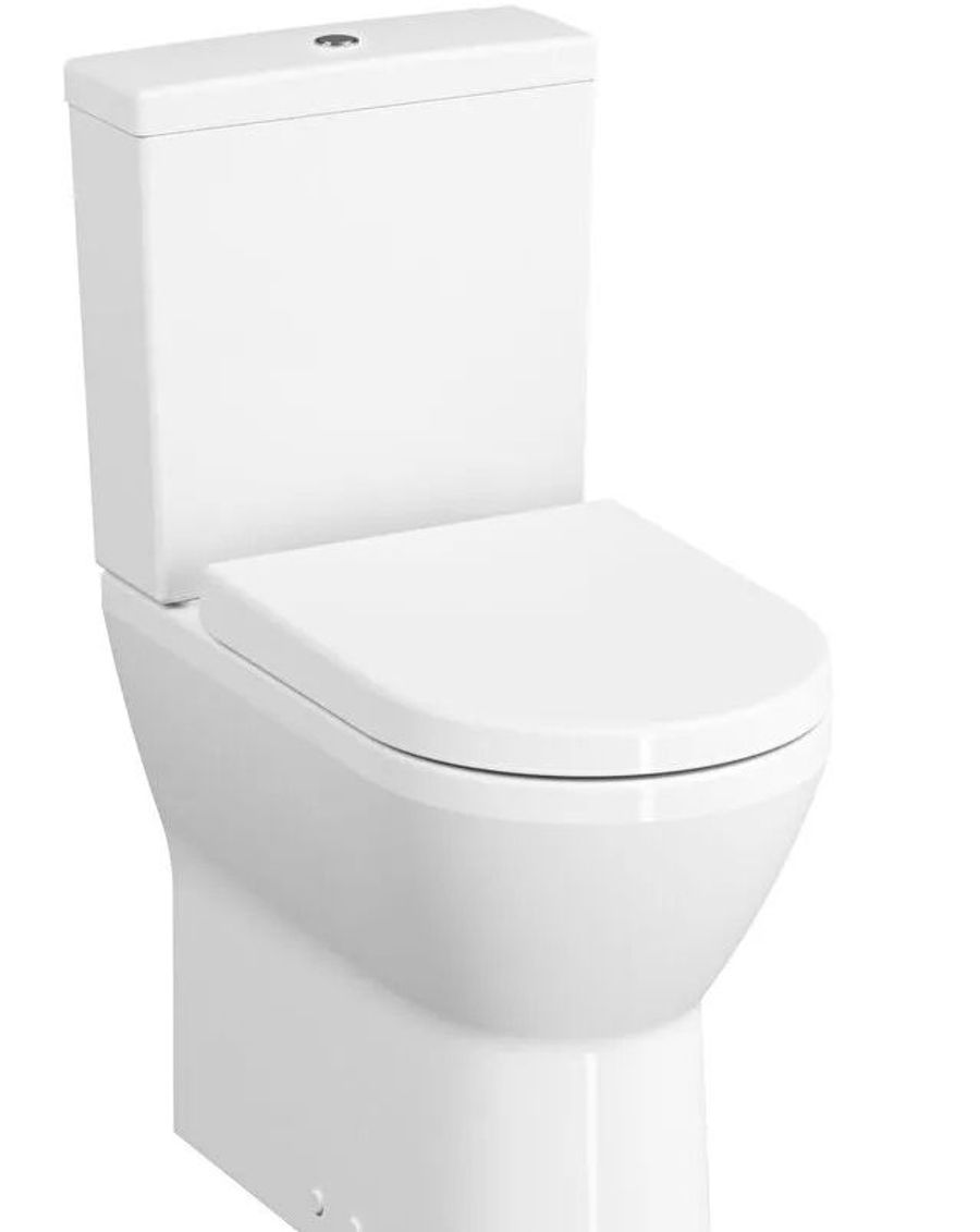 Vitra Integra Close-Coupled Toilet Back-to-Wall - Comfort Height