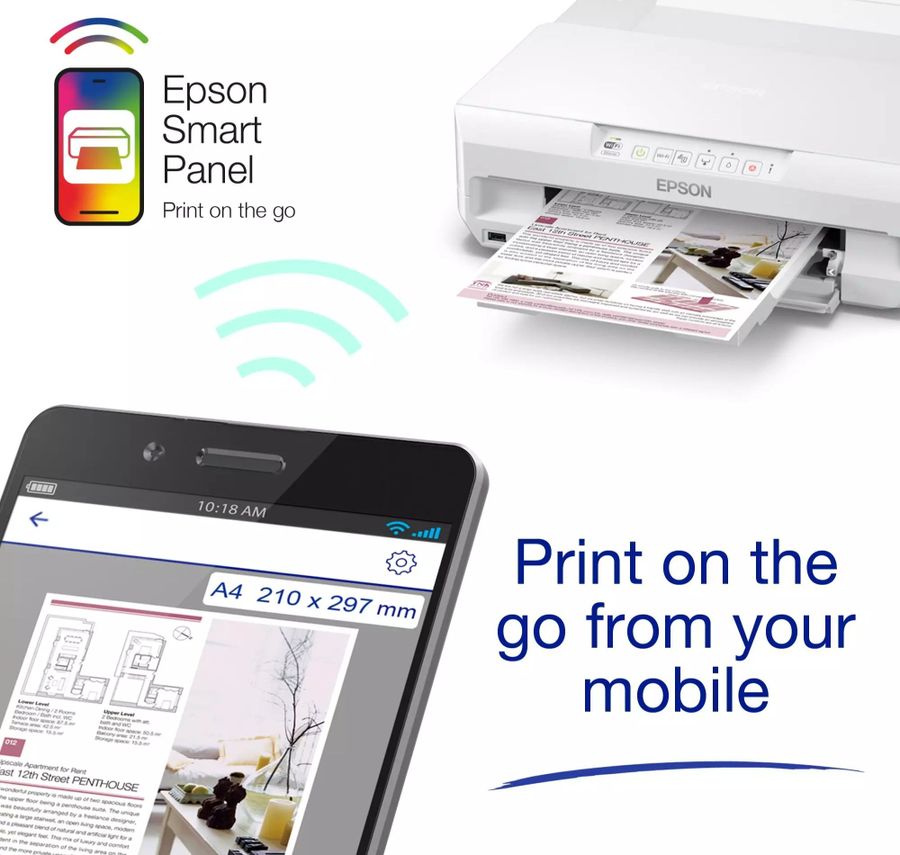 Epson Expression Photo XP-65 A4 Wireless Inkjet Printer