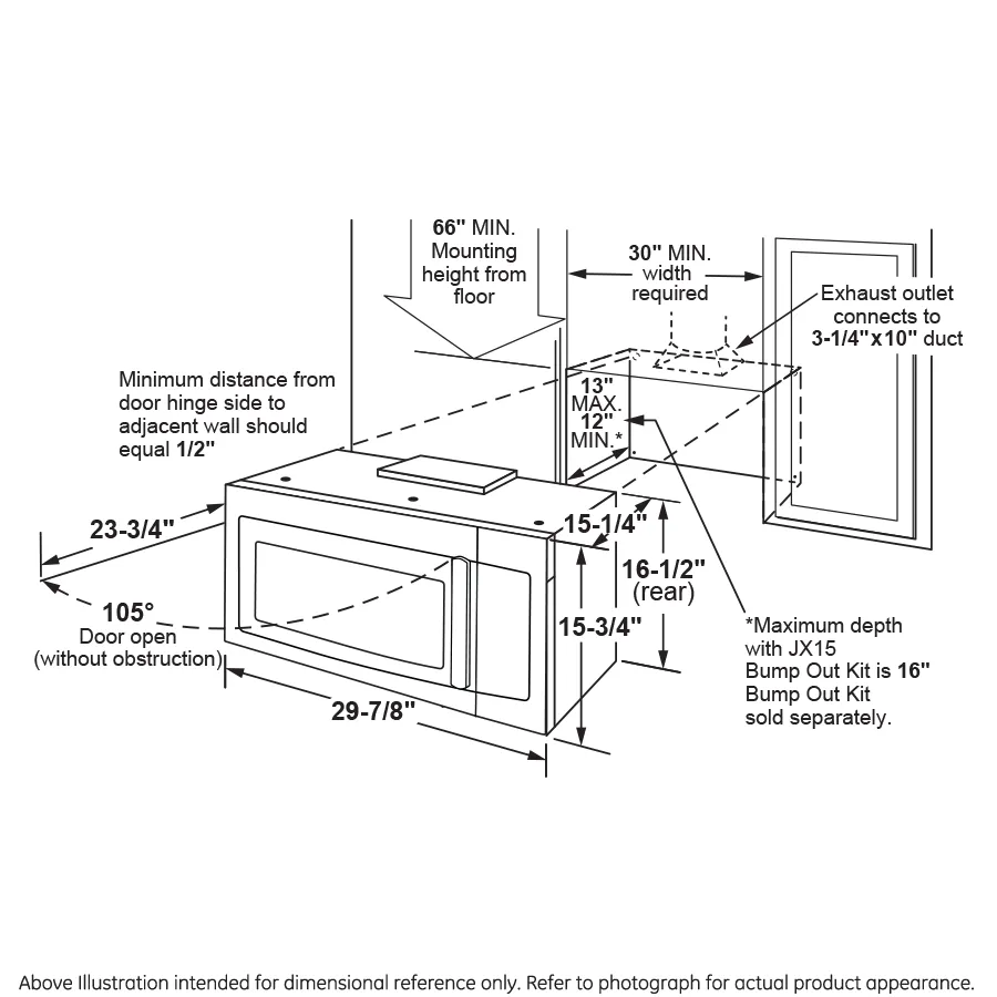 Geappliances GE® 1.6 Cu. Ft. Over-the-Range Microwave Oven