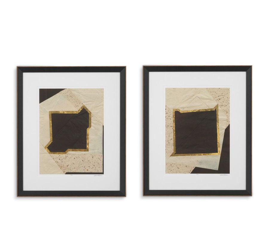 Eichholtz Print Creased Umber By Vanna Lam Set Of 2