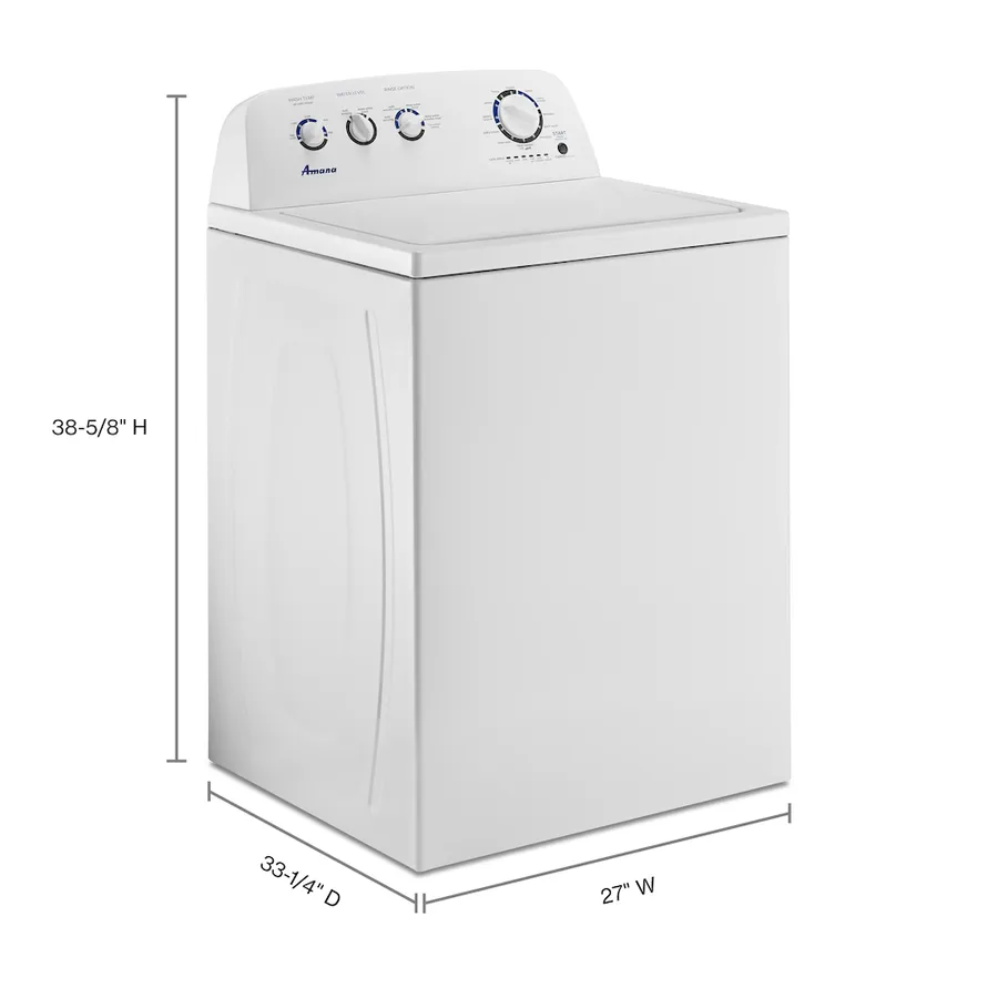 Amana  Large Capacity Top Load Washer with High-Efficiency Agitator Dryers
