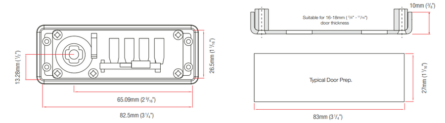 Codelocks Kl20 Kitlock Mechanical Combination Lock