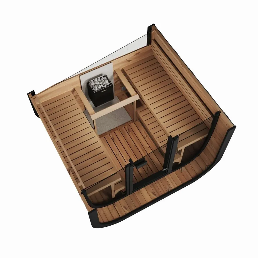 Saunamo Cube 220 Outdoor Sauna