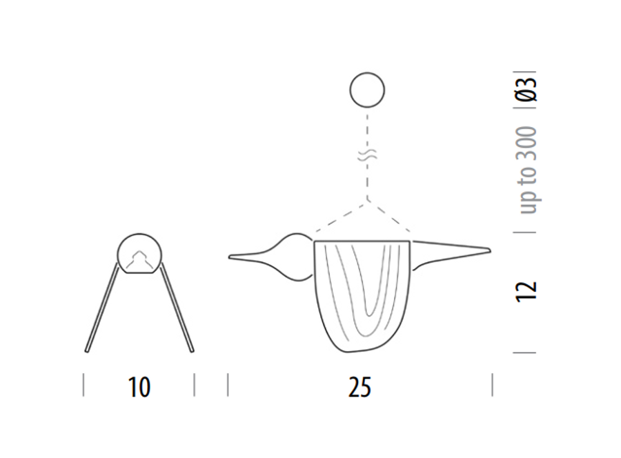 Gazzda Tica - Oak Bird Decoration