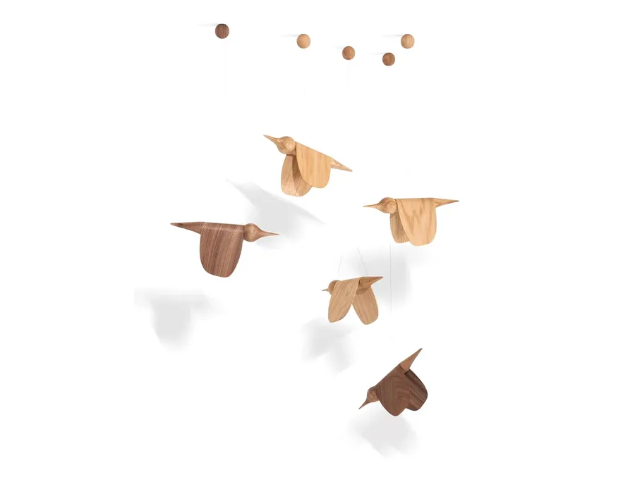 Gazzda Tica - Oak Bird Decoration