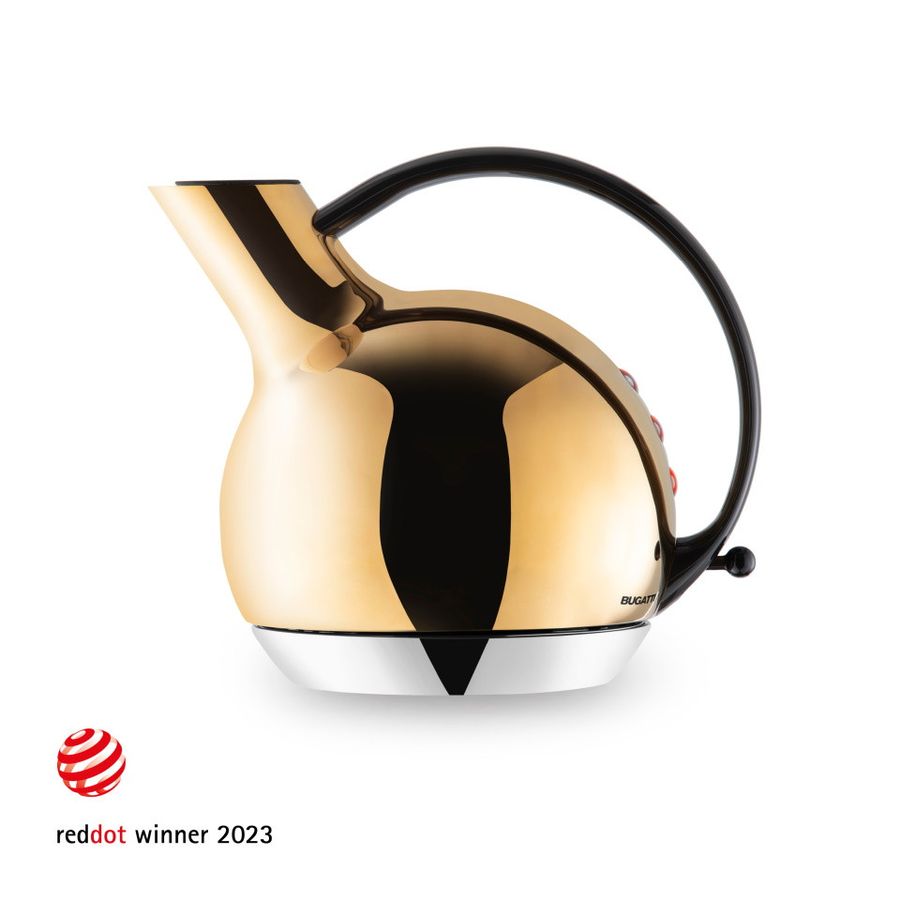 Bugatti Giulietta Electrical Kettle Colour Steel - Finish Plain