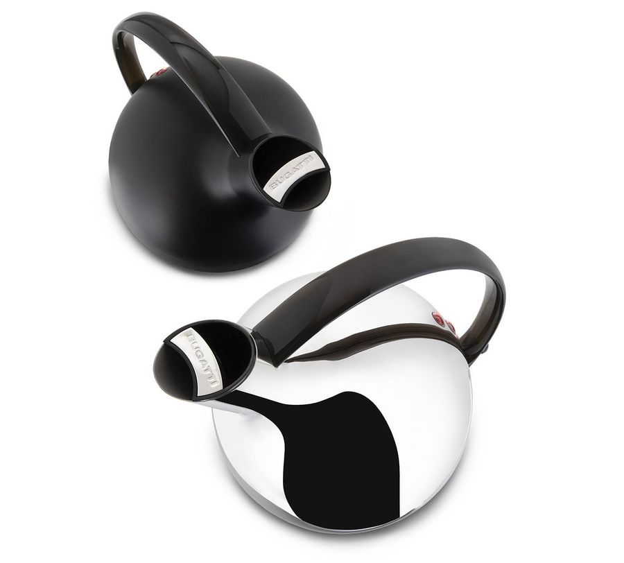 Bugatti Giulietta Electrical Kettle Colour Steel - Finish Plain