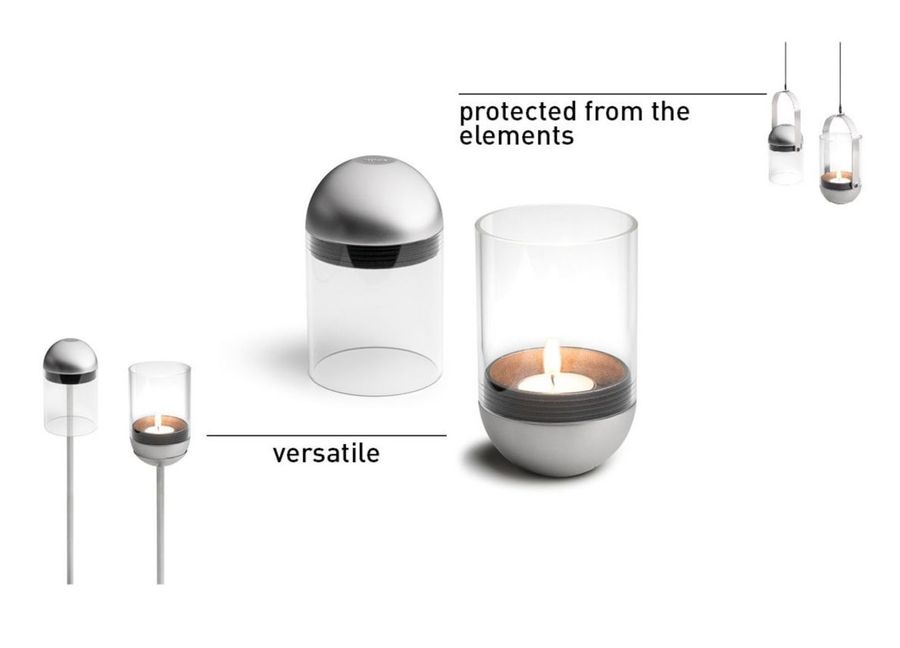 Hofats Gravity Candle Lantern