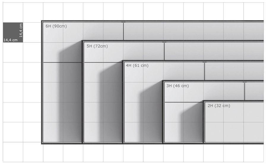 Yomei S100 | S200 Room Divider & Chests of Drawers