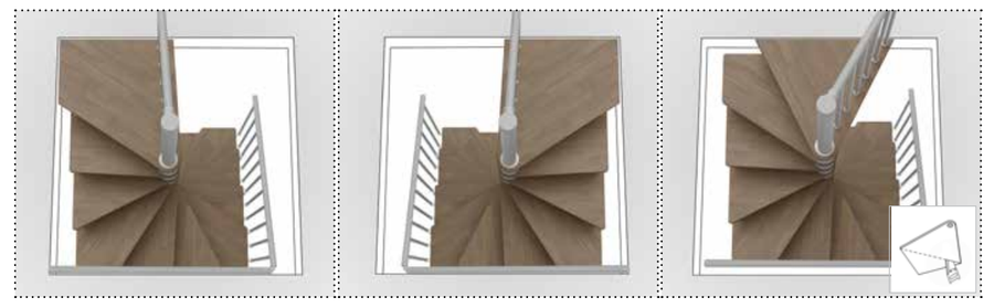 Scrigno Quadra Staircase