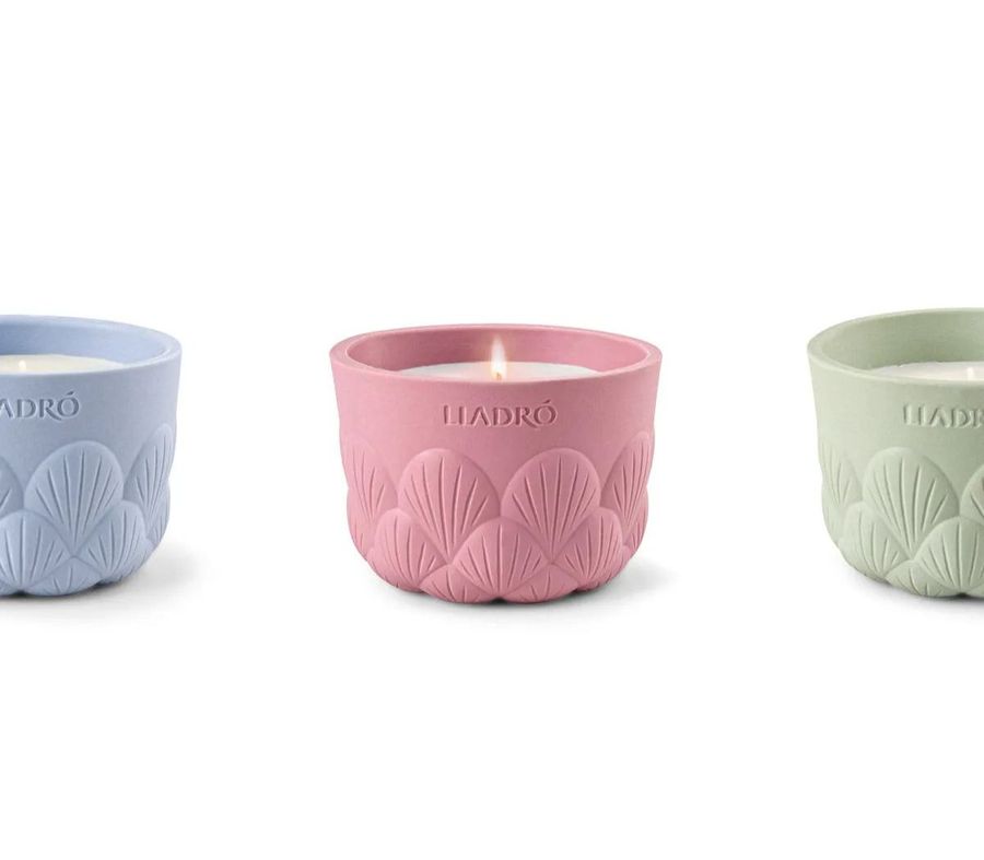Lladro Dahlia Candle (Pink) – Tropical Blossoms