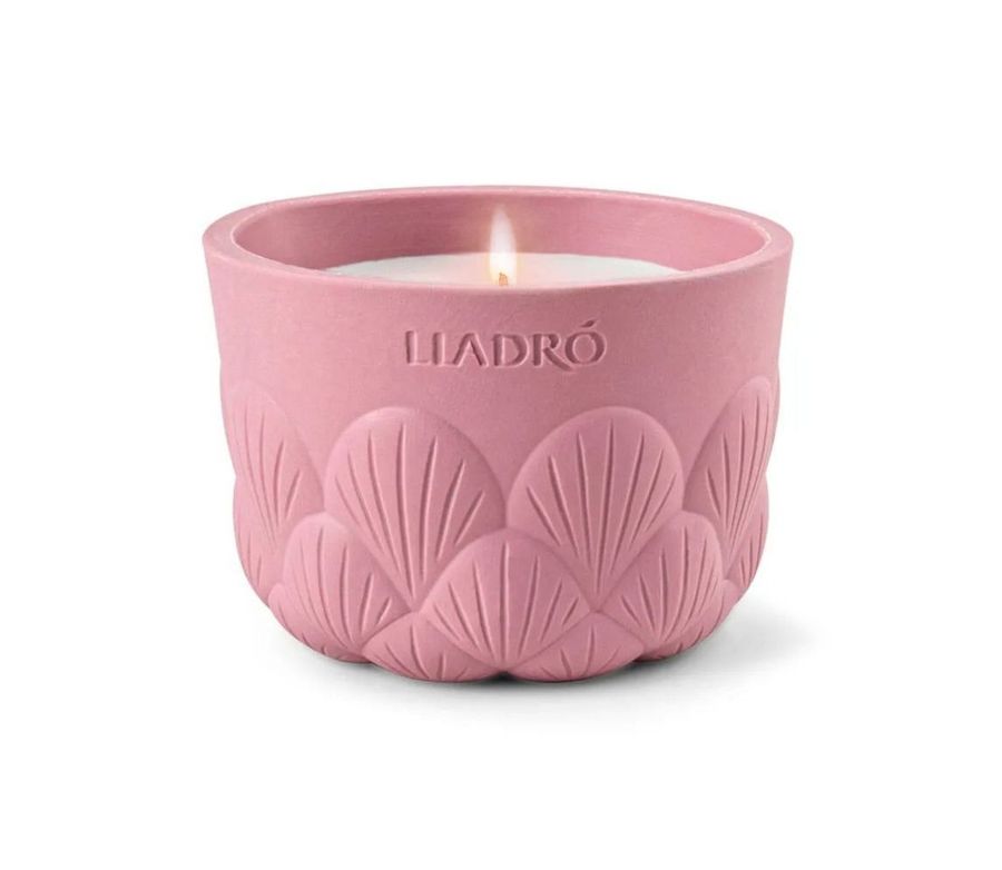 Lladro Dahlia Candle (Pink) – Tropical Blossoms