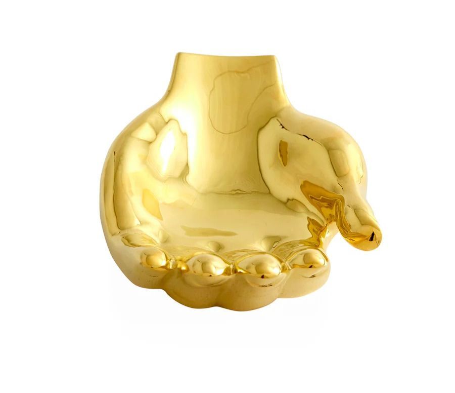Jonathan Adler Brass Hand Bowl