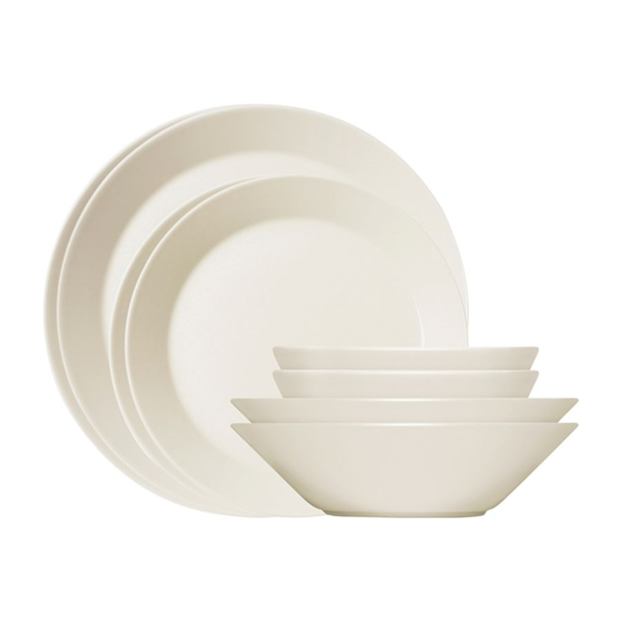 Iittala Starter Set White 8set Plate