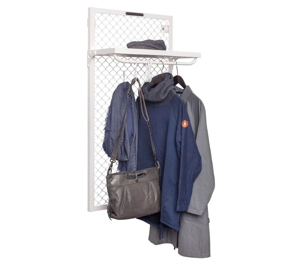 Noodles Wall Coat Rack Mesh