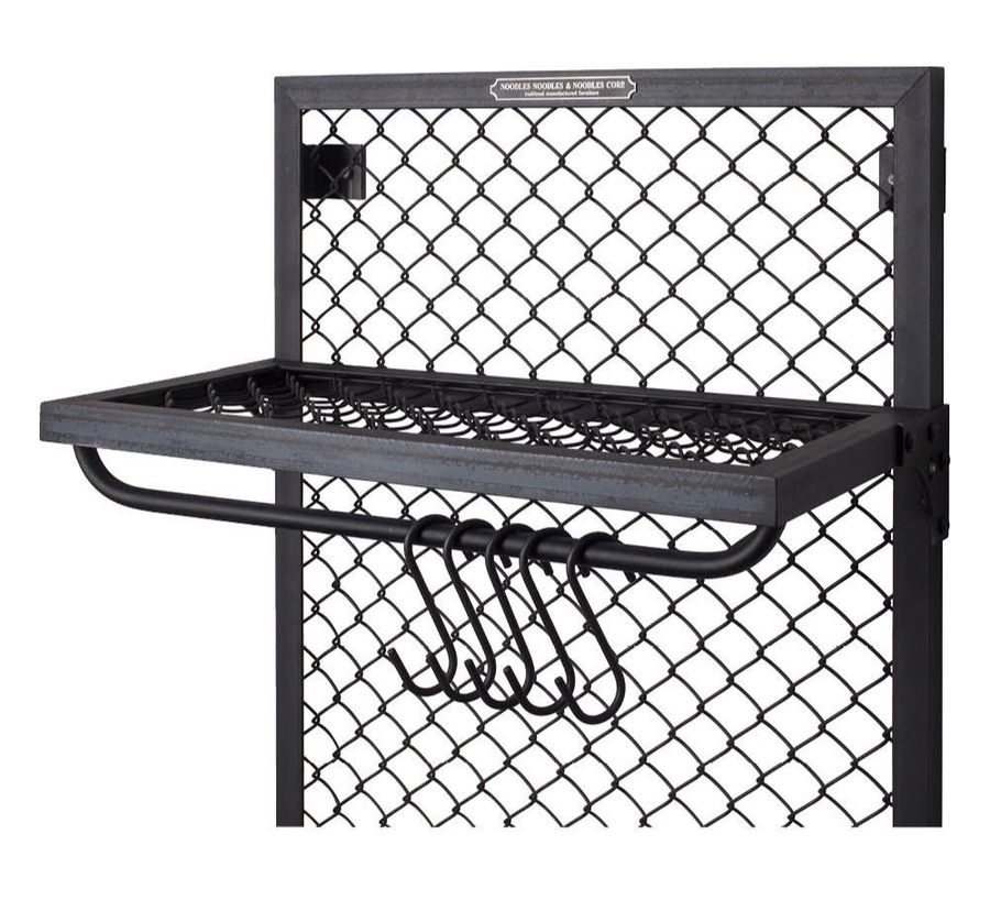 Noodles Wall Coat Rack Mesh