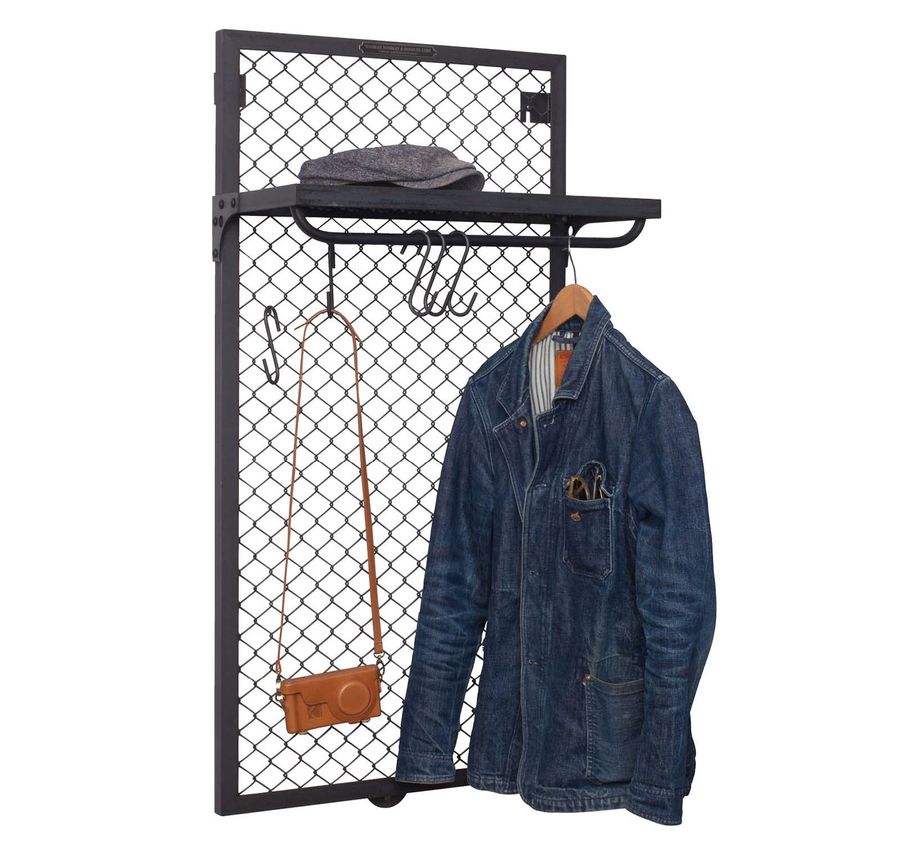 Noodles Wall Coat Rack Mesh
