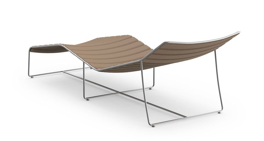 Gandiablasco Cord Chaise Lounge