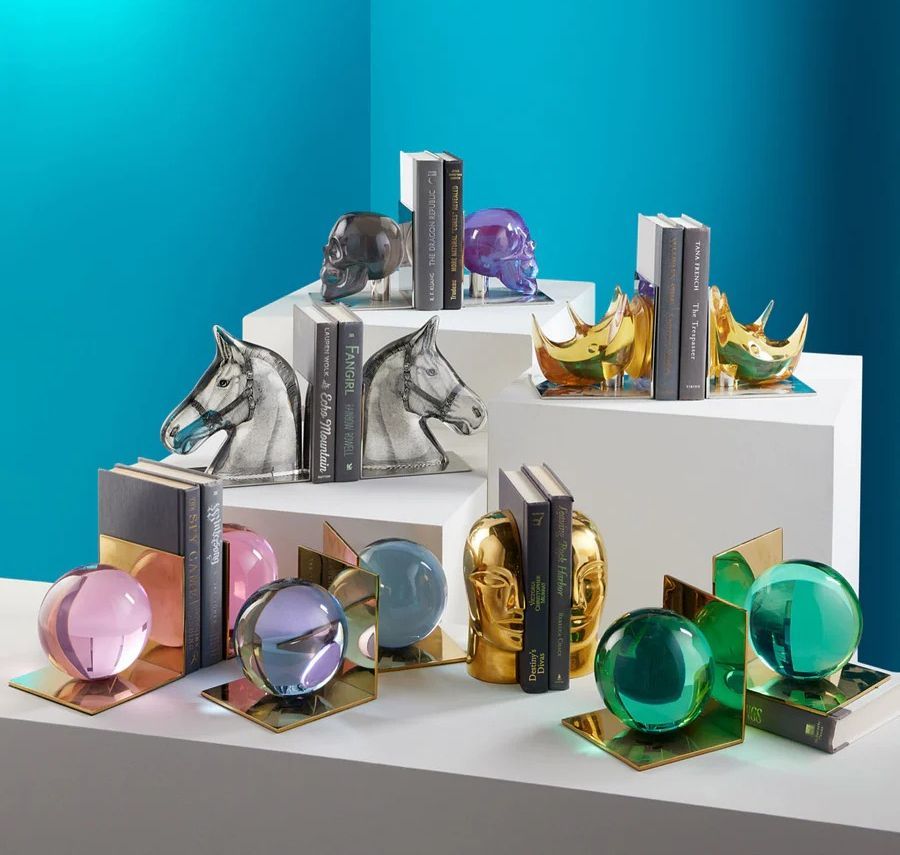 Jonathanadler Skull Bookends