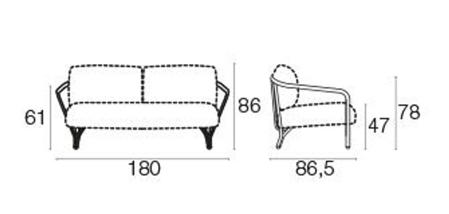 Emu Angel 2-seater Sofa