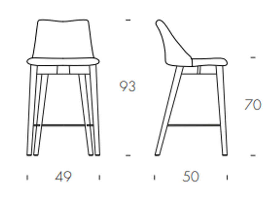Tonin Casa Agata Stool