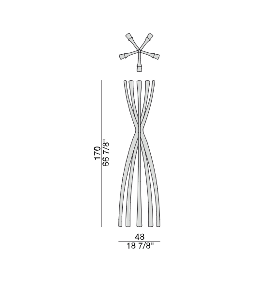 Porada Flamingo Coat Hangers