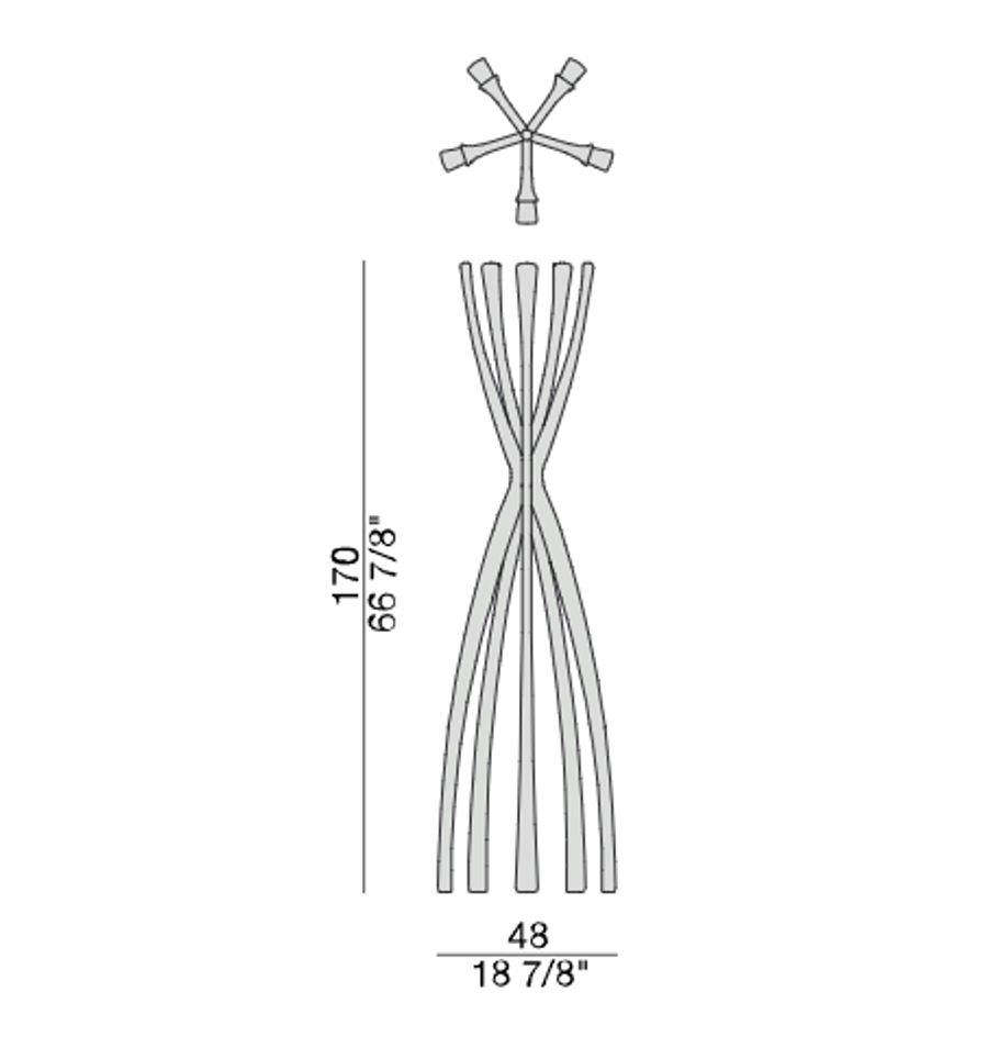 Porada Nodo Coat Stand