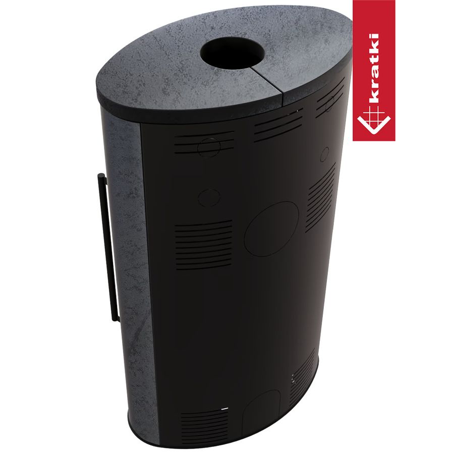 Kratki Bjorn Ø 150 7kw Free-standing Steel Stove